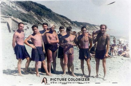 Группа Олега Ровбут на пляже в Одессе